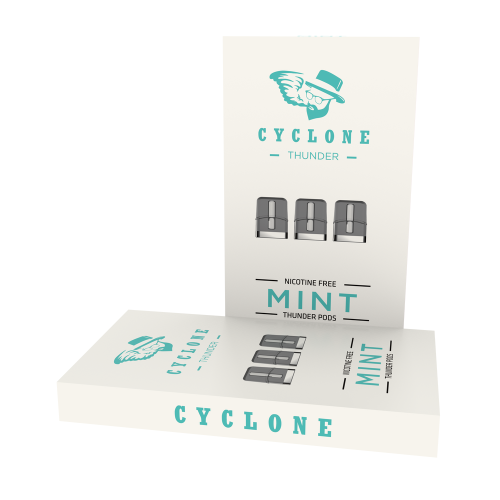 Nicotine Free Thunder Mint Pods