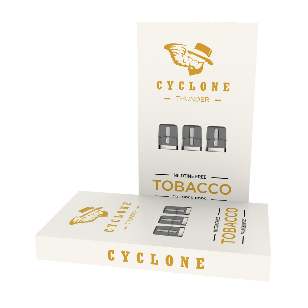 Nicotine Free Thunder Tobacco Pods